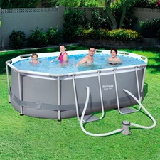 Каркасный бассейн Bestway 56617, 300 х 200 х 84 см., с фильтр-насосом